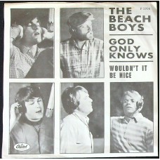 BEACH BOYS God Only Knows / Wouldn't It Be Nice (Capitol F 5706) Holland 1966 PS 45